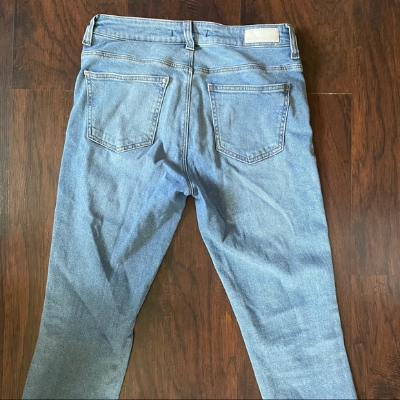 Mavi - Color Block Two-Tone Raw Hem Jeans - DONATING 12/31 - Picture 5 of 5